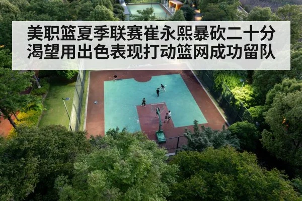 美职篮夏季联赛崔永熙暴砍二十分渴望用出色表现打动篮网成功留队